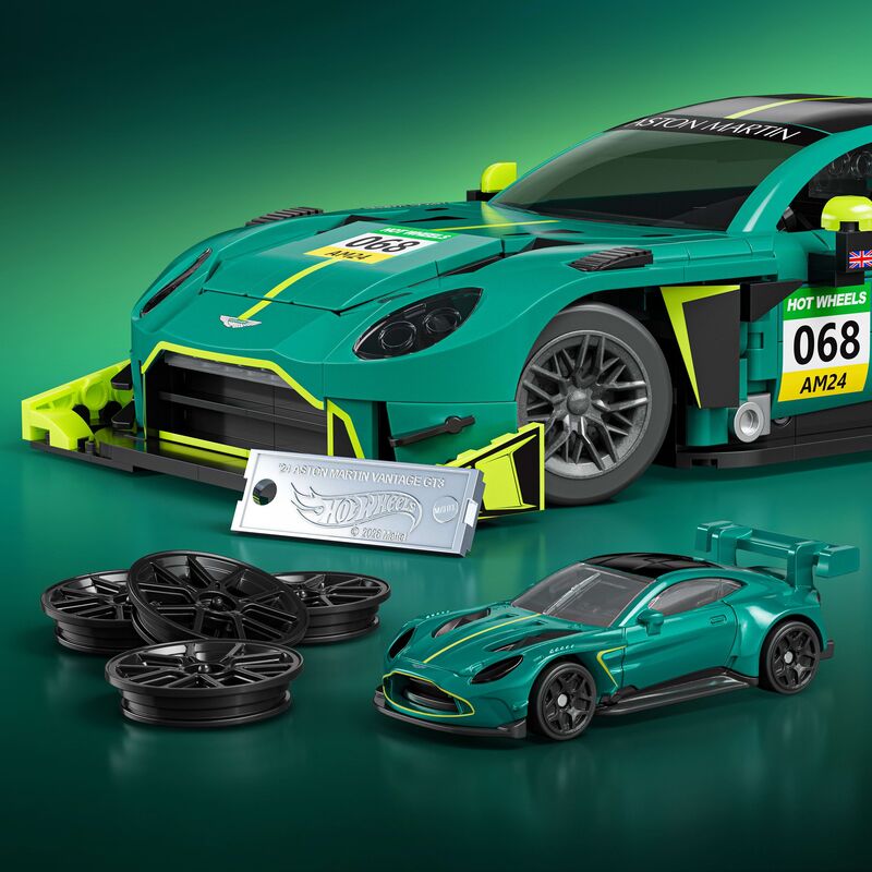Brick Shop Hot Wheels Elite Series-Aston Martin Vantage GT3 (JLF51) - φωτογραφία 5