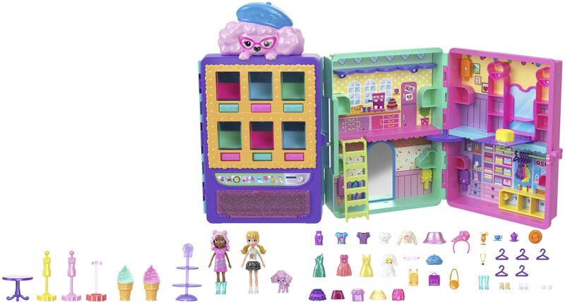 Polly Pocket Polly Candy Style Fashion Playset (HKW12)