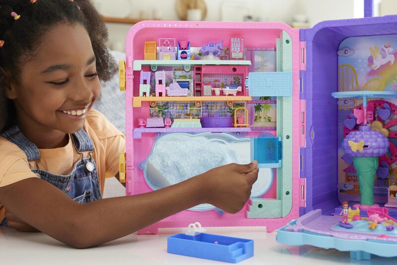 Polly Pocket Pollyville Βαλιτσάκι-Λούνα Παρκ (HKV43) φωτογραφία