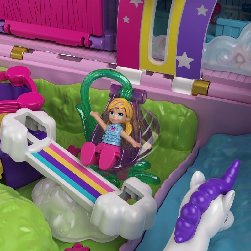 Polly Pocket Polly Μονόκερος Πινιάτα Έκπληξη Σετ-2 Σχέδια (GVL88) φωτογραφία