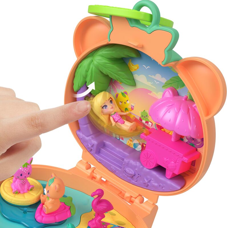Mattel Polly Pocket Mini Λούτρινο Αρκουδάκι - JKC79 - φωτογραφία 4