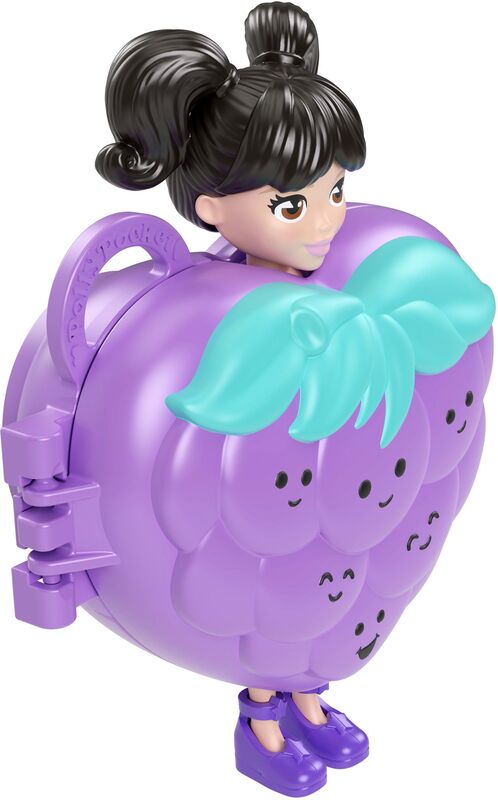 Polly Pocket Polly Κούκλα Με Αξεσουάρ & Μπρελόκ Μεγάλο Pack-3 Σχέδια (JKR51) - φωτογραφία 6