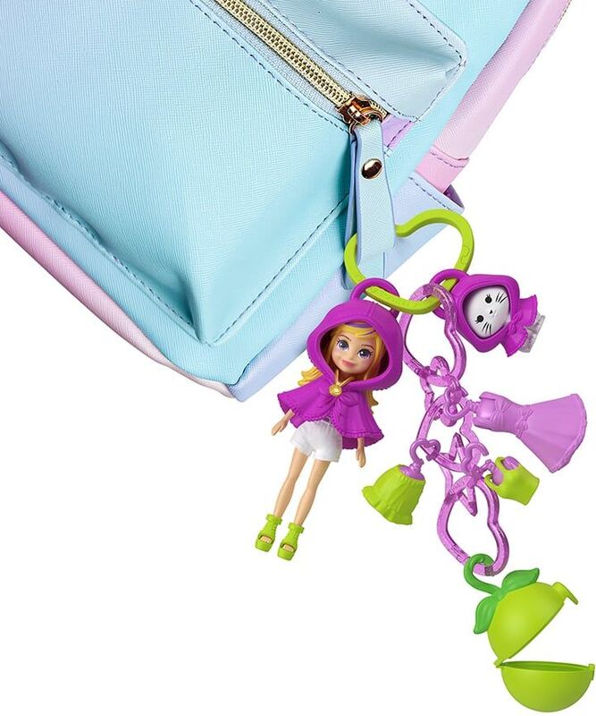 Polly Pocket Polly Κούκλα Με Αξεσουάρ & Μπρελόκ Μεσαίο Pack-3 Σχέδια (JKR46) - φωτογραφία 5