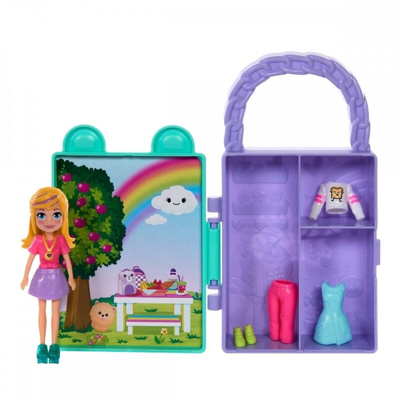 Polly Pocket Polly Κασετίνες Μόδας-1Τμχ (HRD64) - φωτογραφία 3