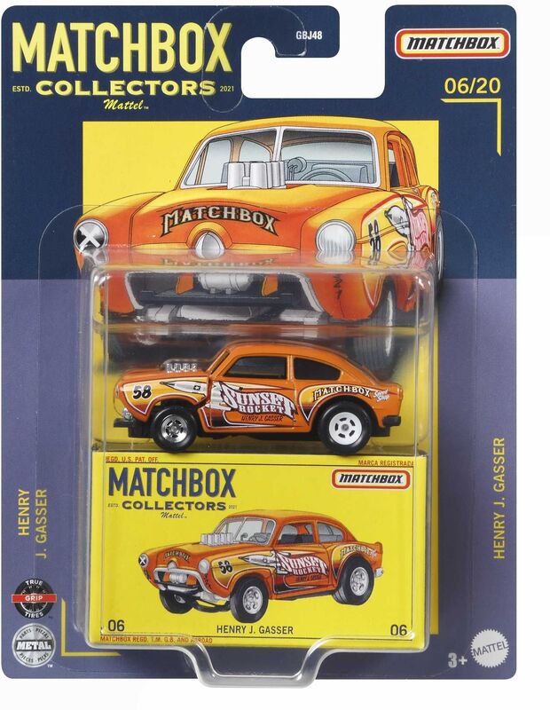 Matchbox Αυτοκινητάκια-Συλλεκτικά-2 Σχέδια (GBJ48) φωτογραφία