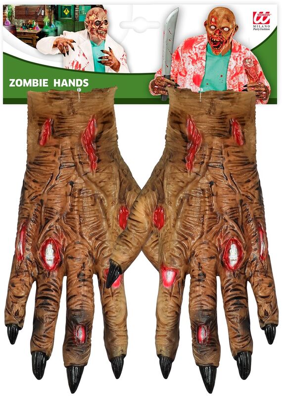 WM Γάντια Zombie Latex (00215) - φωτογραφία 2