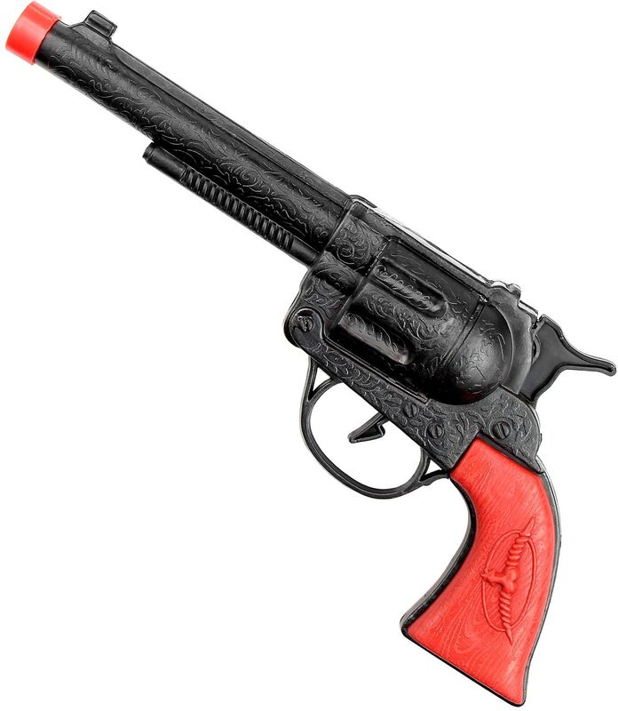 Widmann WM Όπλο Cowboy Μαύρο 23cm (27773)