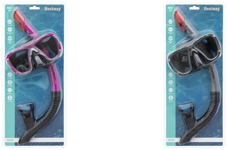 Bestway Σετ Μάσκα-Αναπνευστήρα BlackSea-3 Σχέδια (24021) φωτογραφία