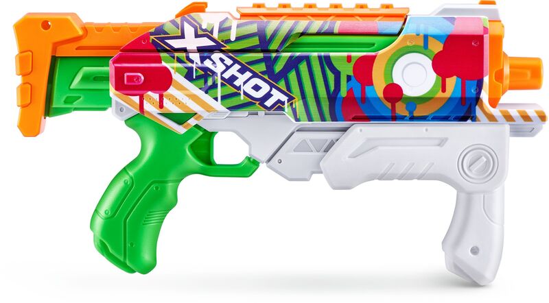 Zuru X-Shot Νεροπίστολο Skins Hyperload Fast-Fill-4 Σχέδια (11854) φωτογραφία