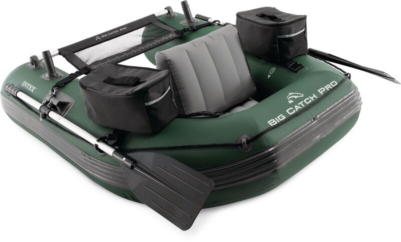 Intex Βάρκα 1 Ατόμου-Big Catch Pro Fishing Tube 165x119x38cm (68381NP)