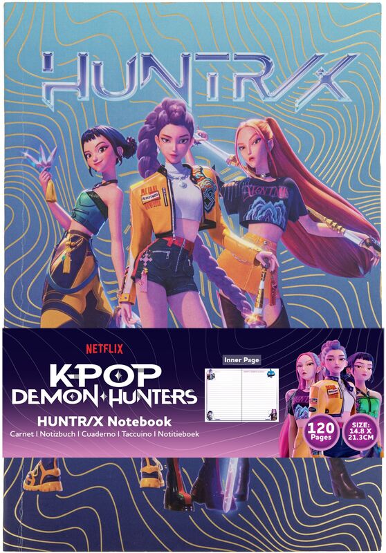 FBL K-Pop Demon Hunters Huntrix Τετράδιο Notebook (CR5165) φωτογραφία