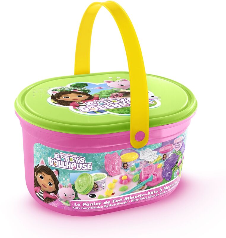 Canal Gabby's Dollhouse Kitty Fairy Garden Bucket (GAB021)