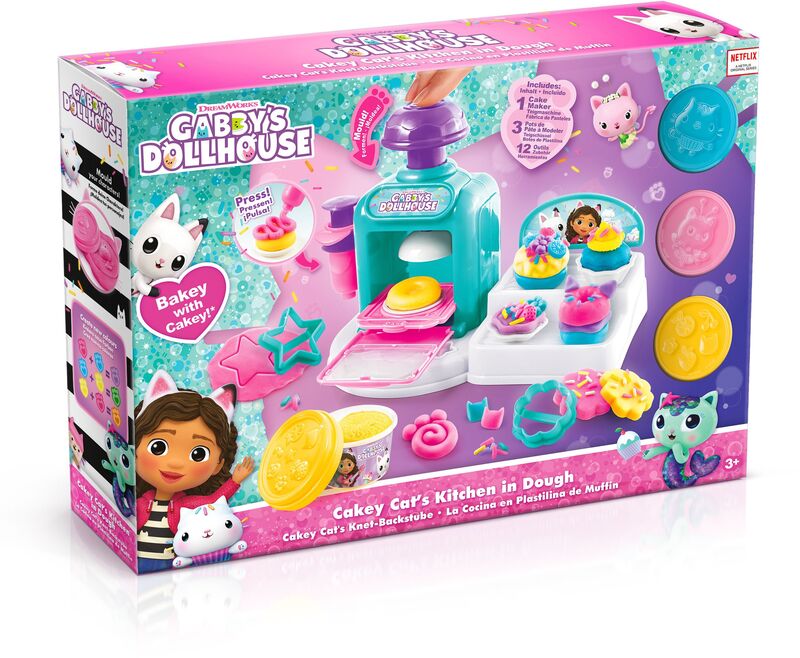 Canal Gabby's Dollhouse Cakey Cat's Kitchen In Dough (GAB022)