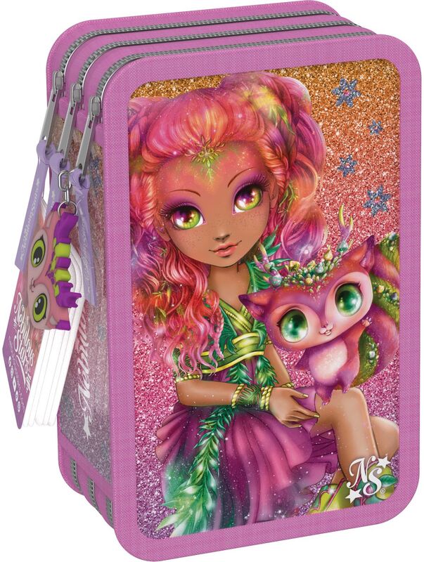 Nebulous Stars 3-Tier Pencil Case-4 Σχέδια (12601) φωτογραφία