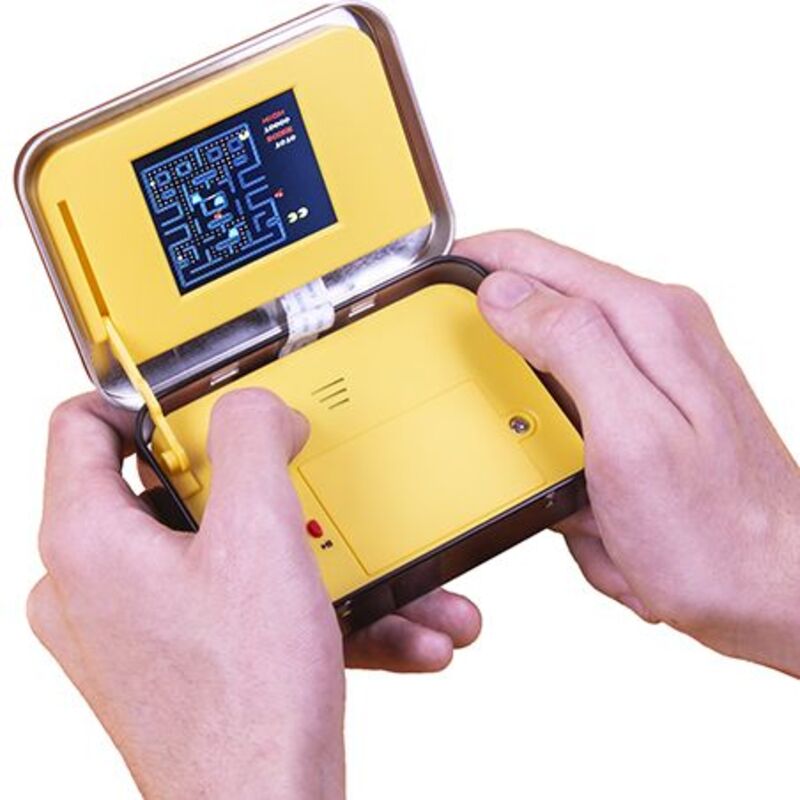 Fizz Ηλεκτρονικό Χειρός Pac-Man Arcade In A Tin (1933) φωτογραφία