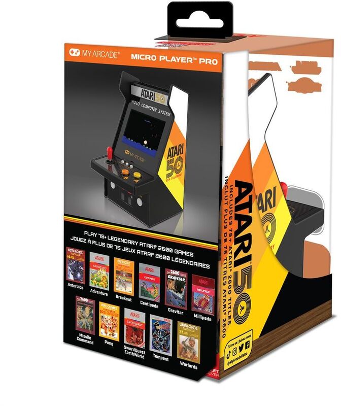 MyArcade Ηλεκτρονικό Χειρός Retro Atari Micro Player Pro (DGUNL-7013) φωτογραφία