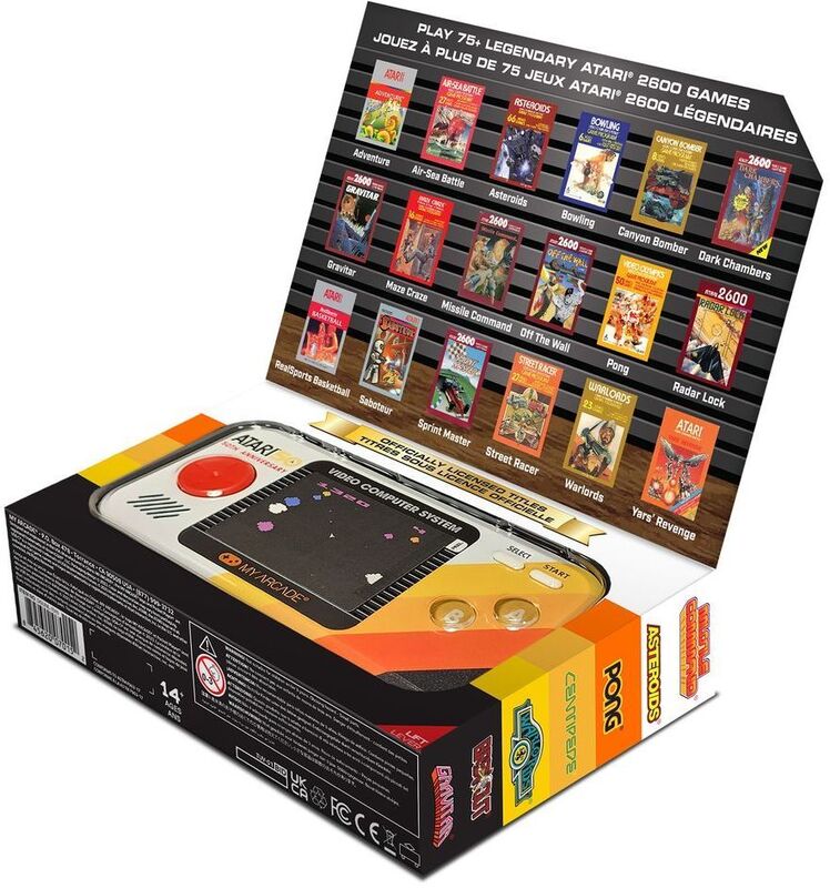 MyArcade Ηλεκτρονικό Χειρός Retro Attari Pocket Player Pro (DGUNL-7015) φωτογραφία