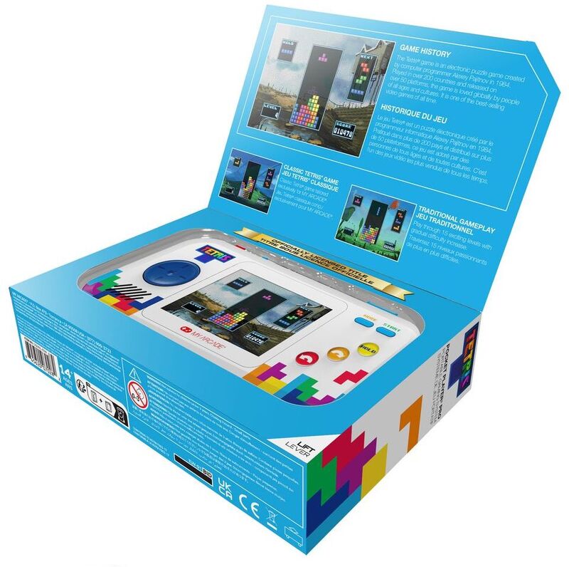 MyArcade Ηλεκτρονικό Χειρός Retro Tetris Pocket Player Pro (DGUNL-7028) φωτογραφία