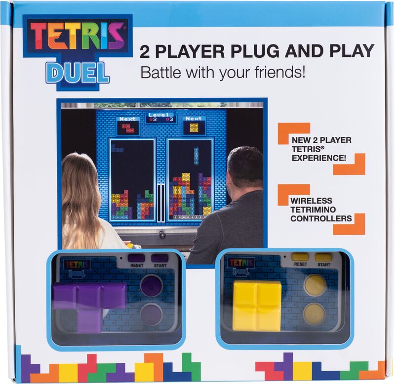 Fizz Ηλεκτρονικό Χειρός Tetris 2 Player Plug & Play (320142) - φωτογραφία 2