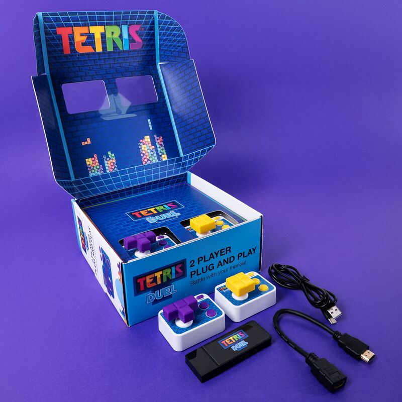 Fizz Ηλεκτρονικό Χειρός Tetris 2 Player Plug & Play (320142) - φωτογραφία 5