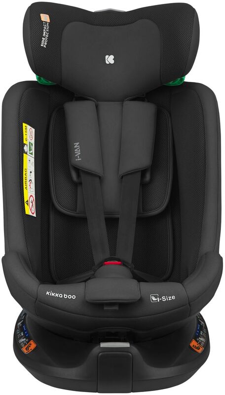 Kikkaboo Κάθισμα Αυτοκινήτου I-Van I-Size Black (31002100081) φωτογραφία