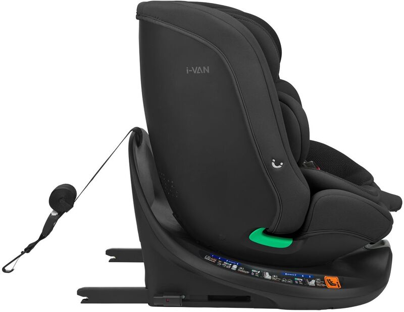 Kikkaboo Κάθισμα Αυτοκινήτου I-Van I-Size Black (31002100081) φωτογραφία