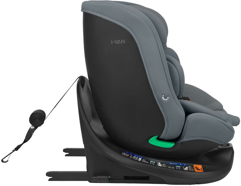 Kikkaboo Κάθισμα Αυτοκινήτου I-Van I-Size Dark Grey (31002100082) φωτογραφία