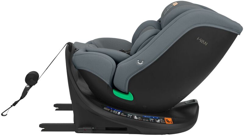 Kikkaboo Κάθισμα Αυτοκινήτου I-Van I-Size Dark Grey (31002100082) φωτογραφία