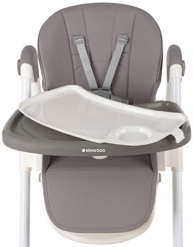 Kikkaboo Κάθισμα Φαγητού Spicy Grey (31004010161) φωτογραφία