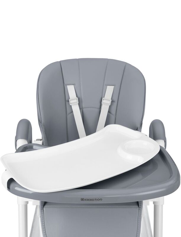 Kikkaboo Κάθισμα Φαγητού Spicy+ Grey (31004010202) φωτογραφία