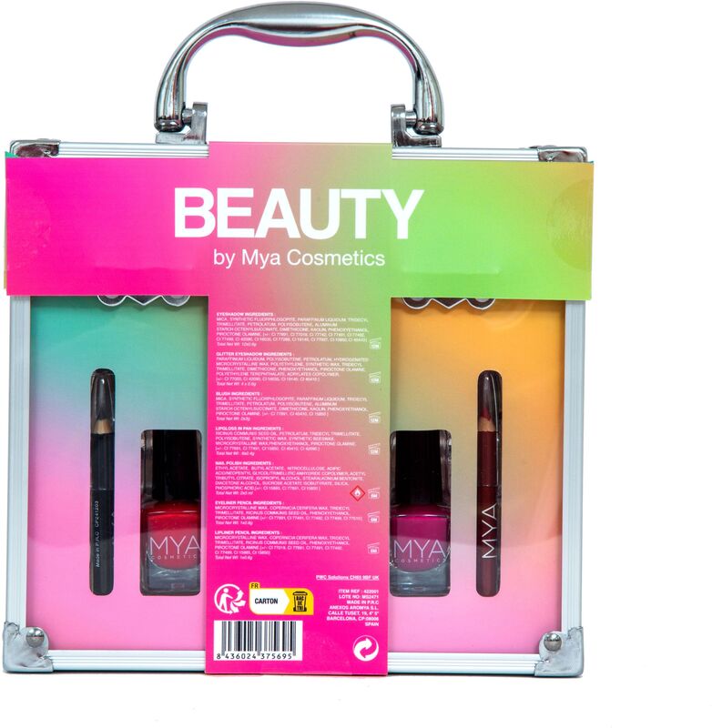MYA Βαλιτσάκι Make Up Transparent Case (422001) - φωτογραφία 4