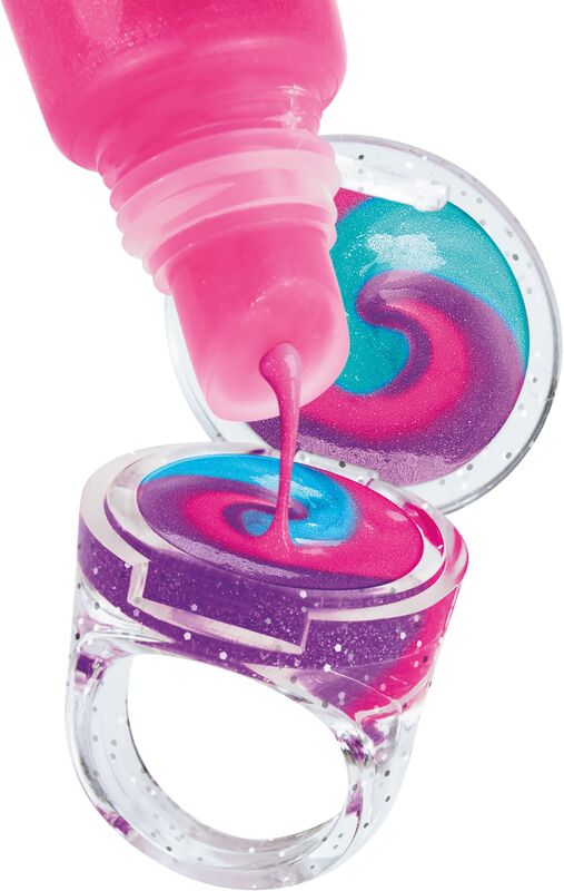 Cra-Z-Art Shimmer'N Sparkle Glitter & Gem Gloss Lockets (65548) φωτογραφία