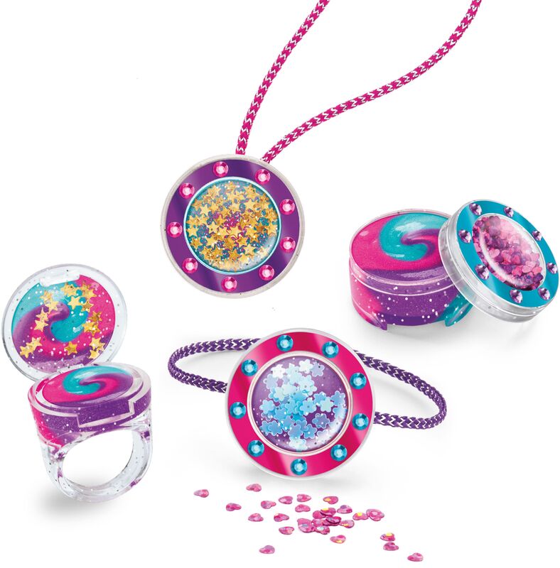 Cra-Z-Art Shimmer'N Sparkle Glitter & Gem Gloss Lockets (65548) φωτογραφία