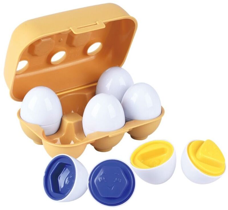 Playgo Shape Sorter Eggs Rainbow Set (1732)