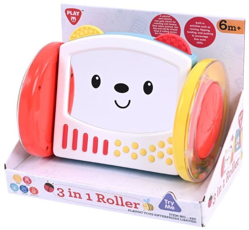 Playgo Spin & Explore Play Wheel Roller 3 In 1 (1741) - φωτογραφία 2