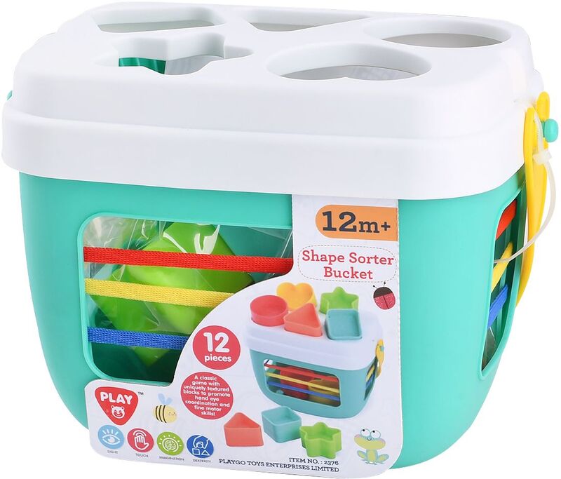 Playgo Σετ Bucket Shape Sorter (2376) - φωτογραφία 2