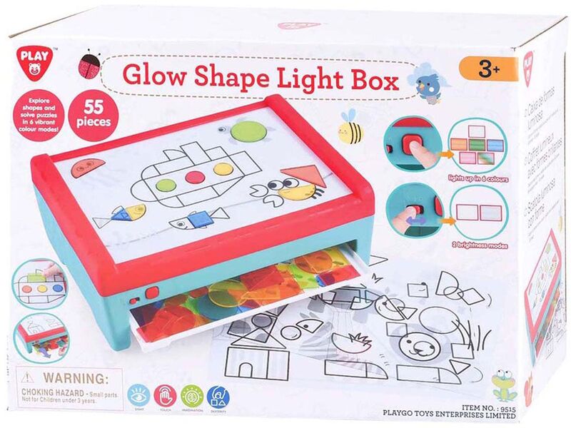Playgo Σετ Glow Shape Light Box B/O (9515) - φωτογραφία 2