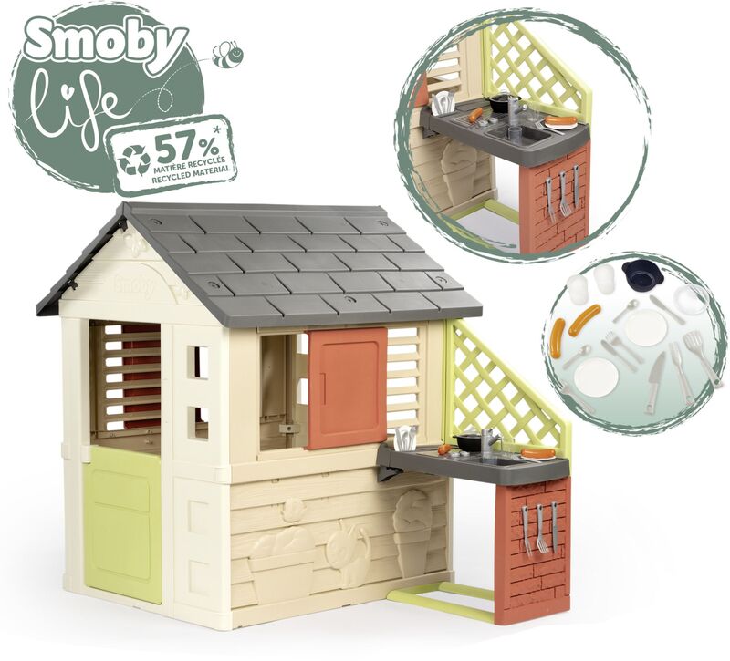 Smoby Life Nature Σπιτάκι & Κουζίνα (7/810739) φωτογραφία