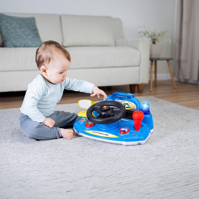 Dickie Toys Βρεφικό Τιμόνι ABC My First Porsche - 204115015 - φωτογραφία 6