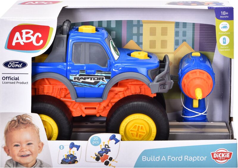 Dickie ABC F/W Build Ford Raptor F-150 25cm (204115017) - φωτογραφία 2