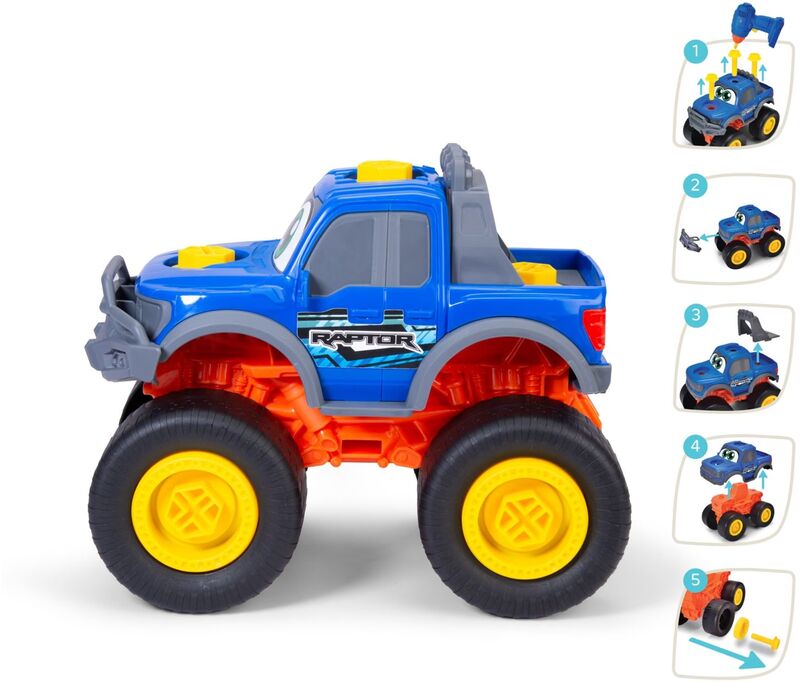 Dickie ABC F/W Build Ford Raptor F-150 25cm (204115017) - φωτογραφία 5