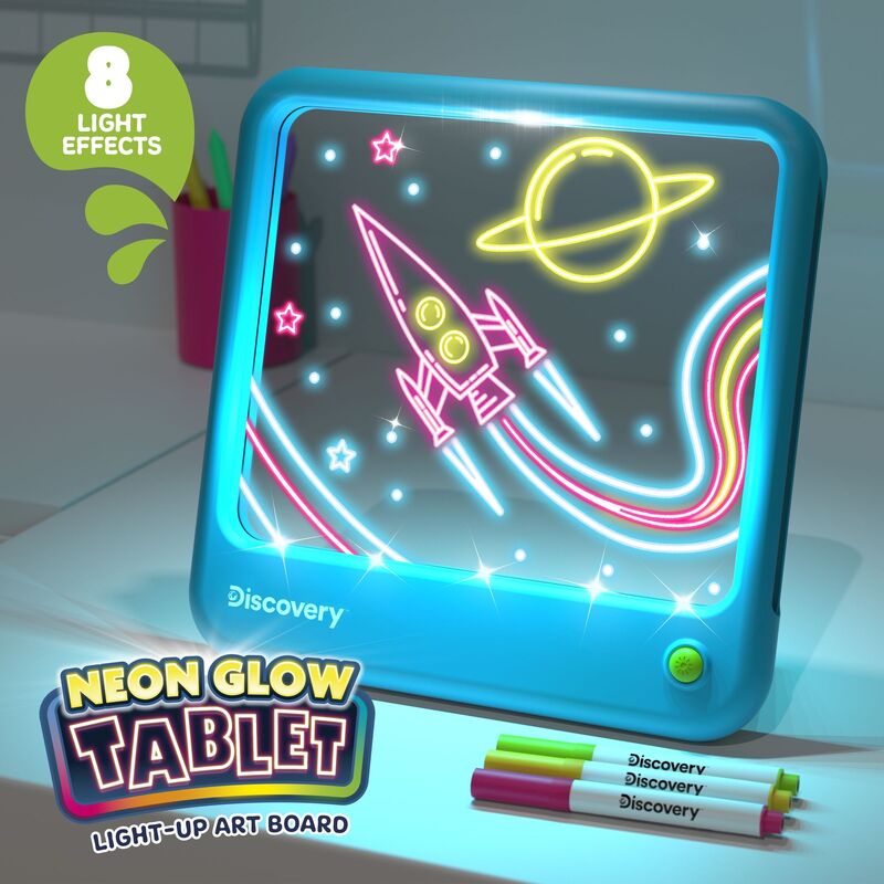 Discovery Tablet Με Φως Neon Art Board (1306020820) - φωτογραφία 3