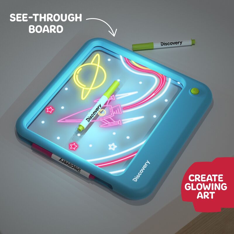 Discovery Tablet Με Φως Neon Art Board (1306020820) - φωτογραφία 4