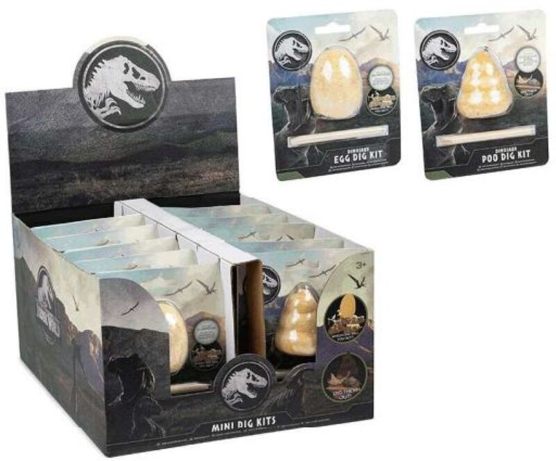 RMS Jurassic Mini Dig Kit-2 Σχέδια-1Τμχ (93-0054-A)