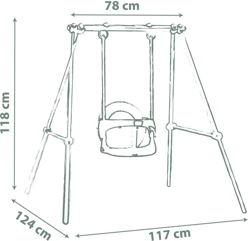 Smoby Pico Κούνια Με Βάση (7/830306) φωτογραφία