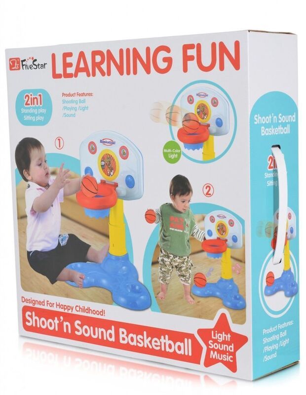 BW Basketball Shoot N'Sound B/O Learning Fun (33860) φωτογραφία