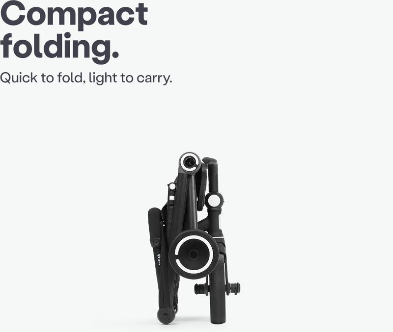 Smart Trike Τρίκυκλο Folding Wind Black (5811501) φωτογραφία