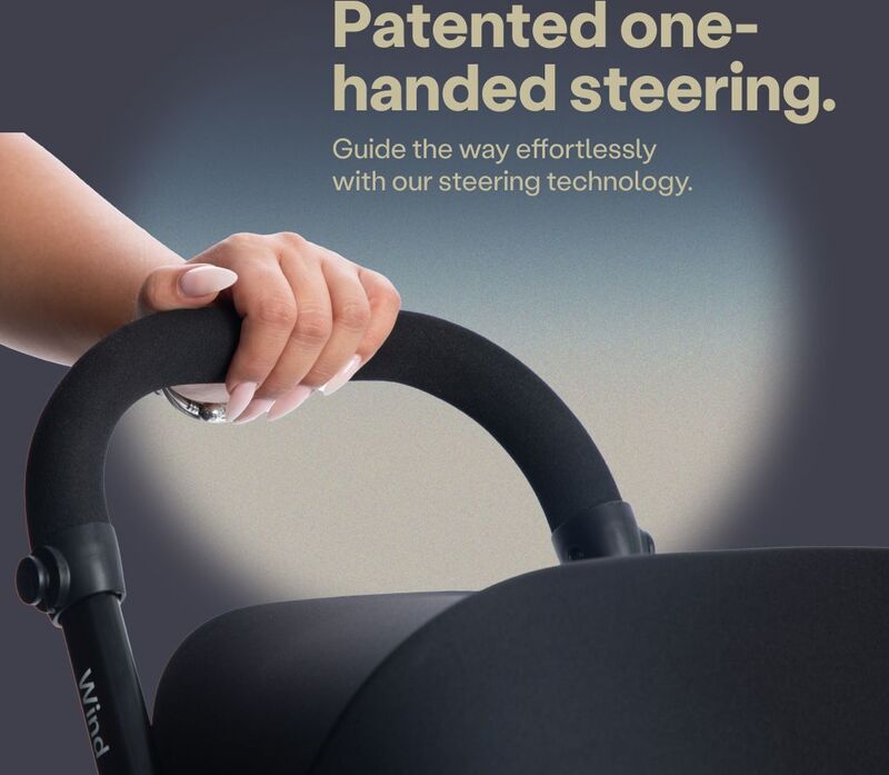 Smart Trike Τρίκυκλο Folding Wind Black (5811501) φωτογραφία