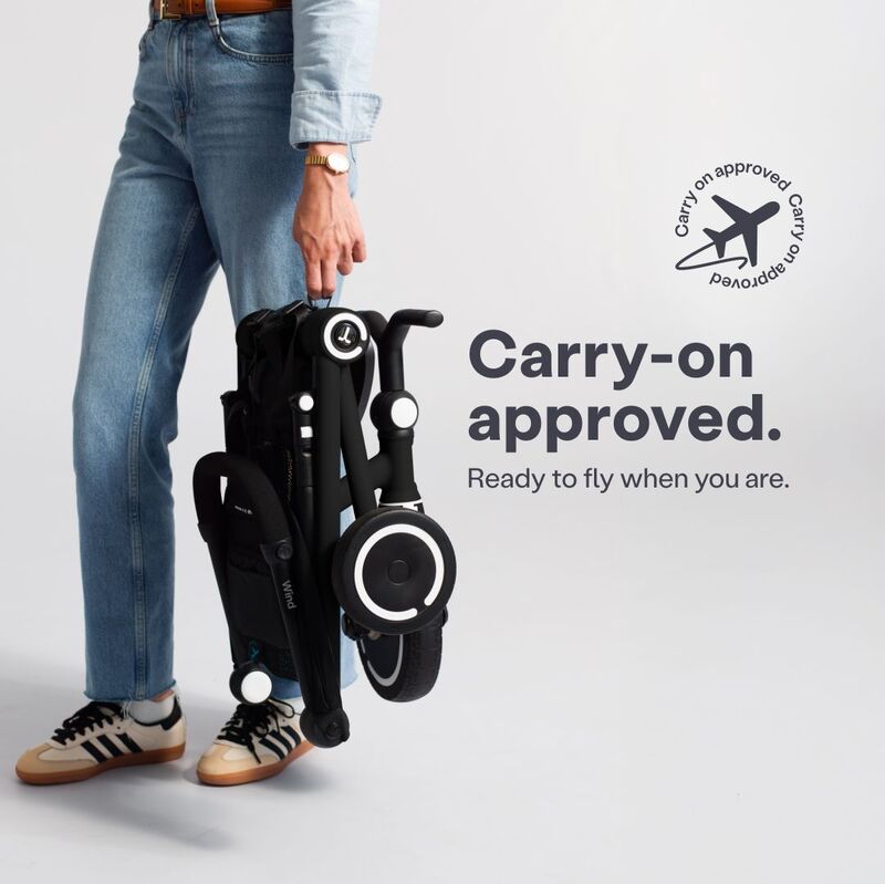 Smart Trike Τρίκυκλο Folding Wind Black (5811501) φωτογραφία