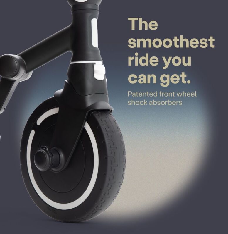 Smart Trike Τρίκυκλο Folding Wind Black (5811501) φωτογραφία